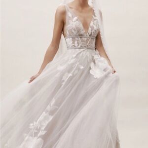 BHLDN Hearst Wedding Dress NEVER WORN